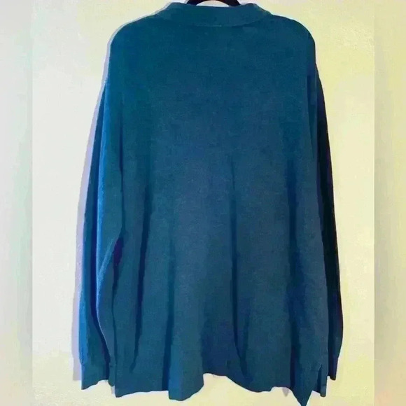 Men’s Ralph Lauren Polo Blue Polo Long Sleeve Shirt Size XXL - Picture 2 of 4